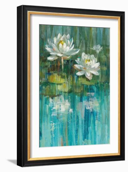 Water Lily Pond V2 III-Danhui Nai-Framed Art Print