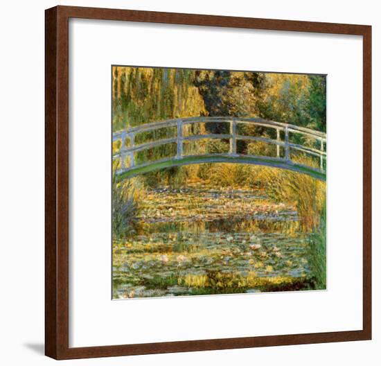 Water Lily Pond-Claude Monet-Framed Art Print