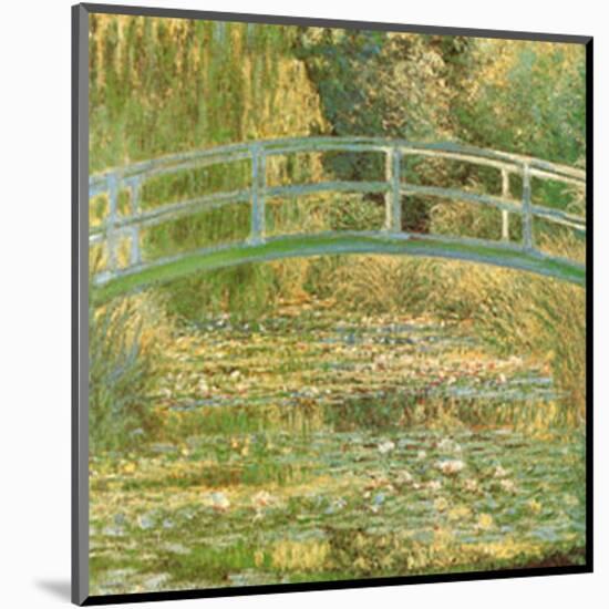 Water Lily Pond-Claude Monet-Mounted Art Print