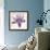 Water-Lily-Emily Burrowes-Framed Art Print displayed on a wall