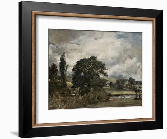 Water Meadows Near Salisbury, 19th Century-John Constable-Framed Giclee Print