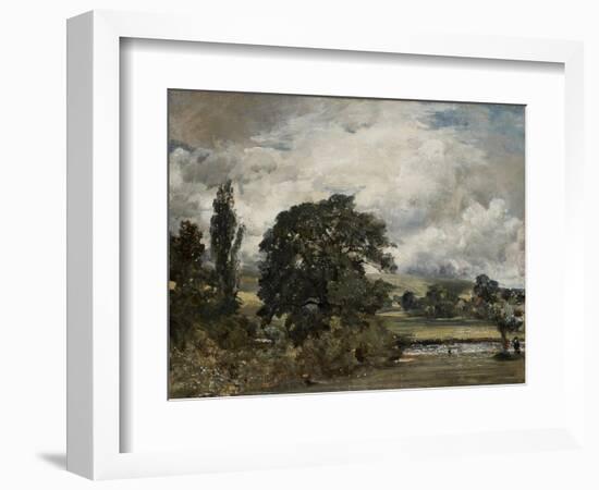 Water Meadows Near Salisbury, 19th Century-John Constable-Framed Giclee Print