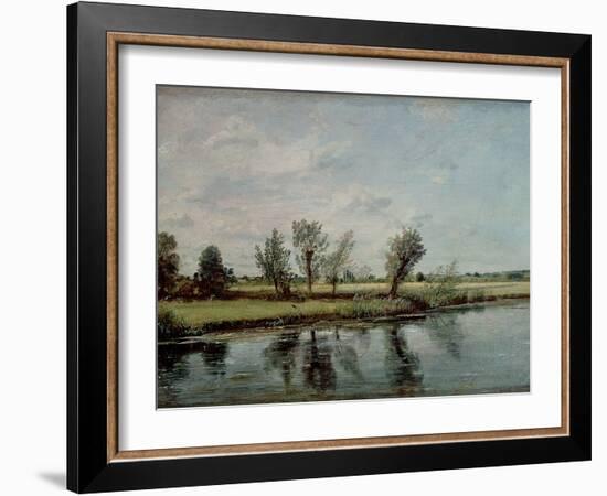 Water Meadows Near Salisbury, c.1820-John Constable-Framed Giclee Print