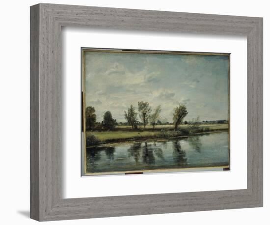 Water Meadows Near Salisbury, Wiltshire-John Constable-Framed Giclee Print