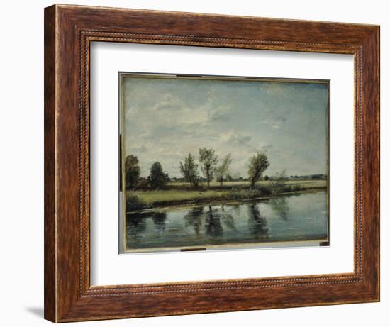 Water Meadows Near Salisbury, Wiltshire-John Constable-Framed Giclee Print