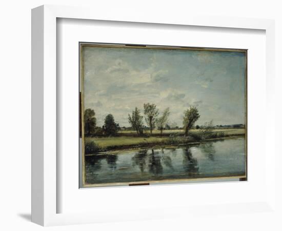 Water Meadows Near Salisbury, Wiltshire-John Constable-Framed Giclee Print