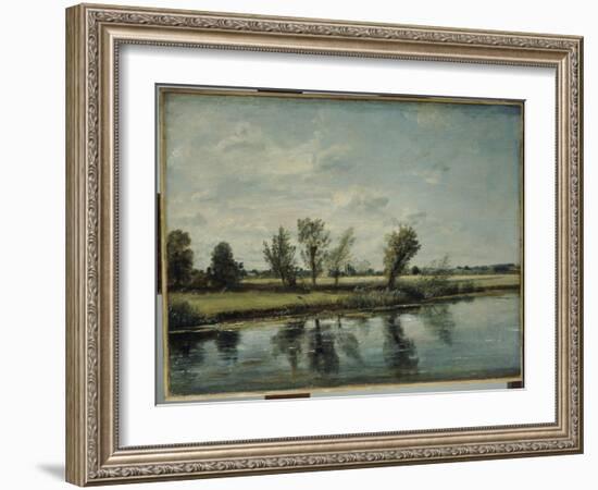 Water Meadows Near Salisbury, Wiltshire-John Constable-Framed Giclee Print
