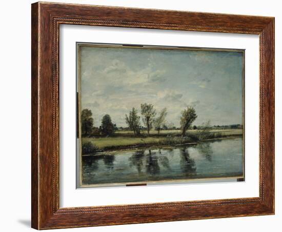 Water Meadows Near Salisbury, Wiltshire-John Constable-Framed Giclee Print