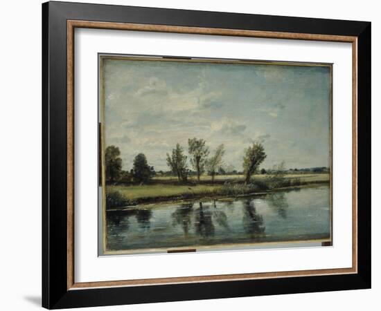 Water Meadows Near Salisbury, Wiltshire-John Constable-Framed Giclee Print