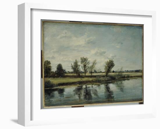 Water Meadows Near Salisbury, Wiltshire-John Constable-Framed Giclee Print