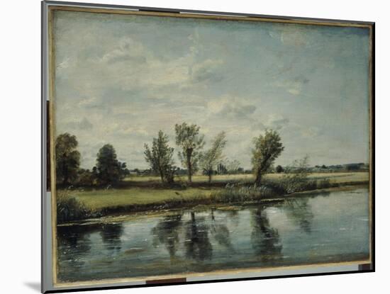 Water Meadows Near Salisbury, Wiltshire-John Constable-Mounted Giclee Print