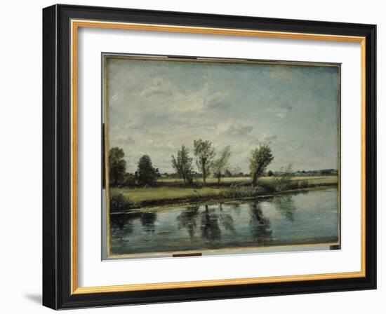 Water Meadows Near Salisbury, Wiltshire-John Constable-Framed Giclee Print