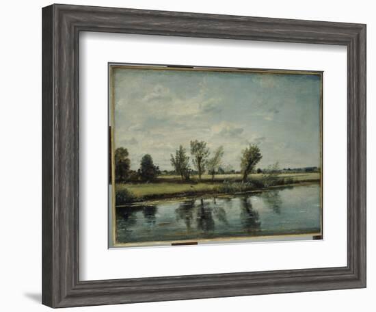 Water Meadows Near Salisbury, Wiltshire-John Constable-Framed Premium Giclee Print