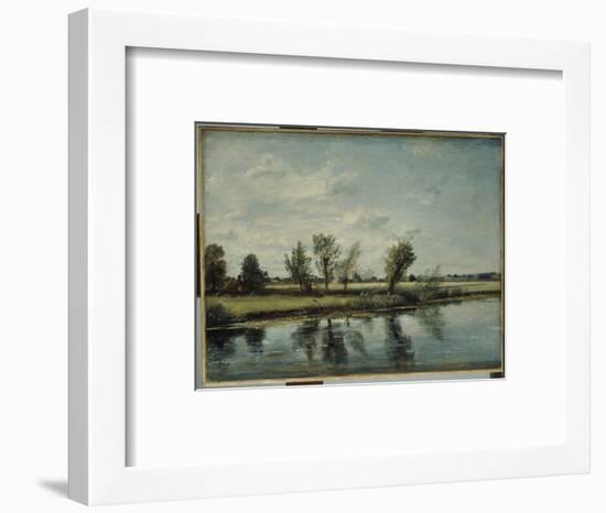 Water Meadows Near Salisbury, Wiltshire-John Constable-Framed Premium Giclee Print