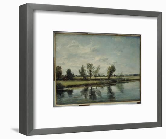 Water Meadows Near Salisbury, Wiltshire-John Constable-Framed Premium Giclee Print
