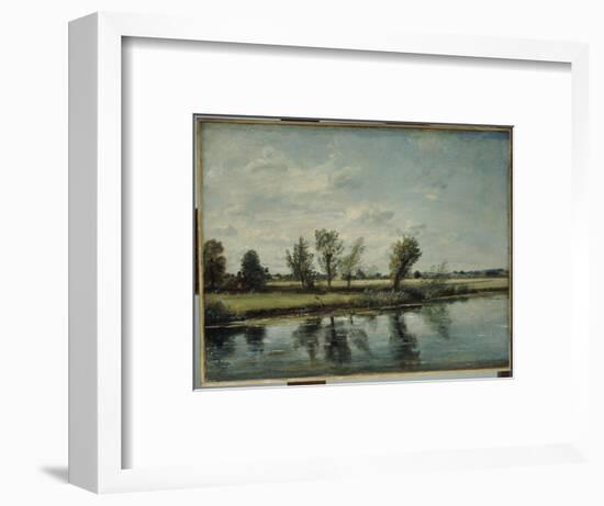 Water Meadows Near Salisbury, Wiltshire-John Constable-Framed Premium Giclee Print