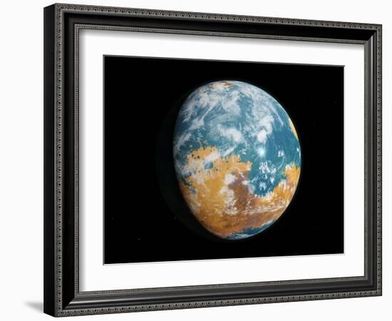 Water on Mars In Its Past-Joe Tucciarone-Framed Photographic Print