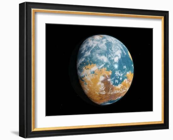 Water on Mars In Its Past-Joe Tucciarone-Framed Photographic Print