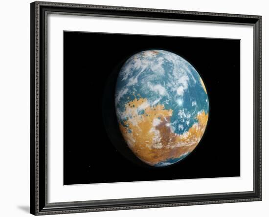 Water on Mars In Its Past-Joe Tucciarone-Framed Photographic Print