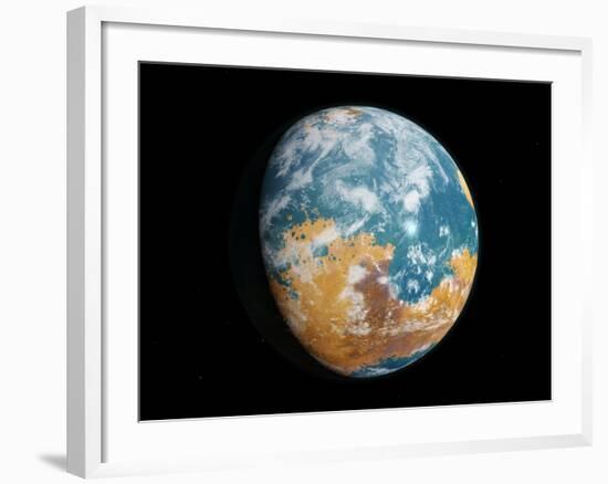 Water on Mars In Its Past-Joe Tucciarone-Framed Photographic Print