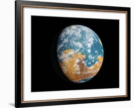 Water on Mars In Its Past-Joe Tucciarone-Framed Photographic Print