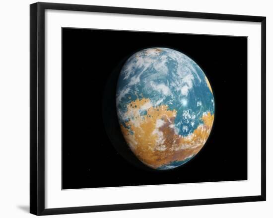 Water on Mars In Its Past-Joe Tucciarone-Framed Photographic Print