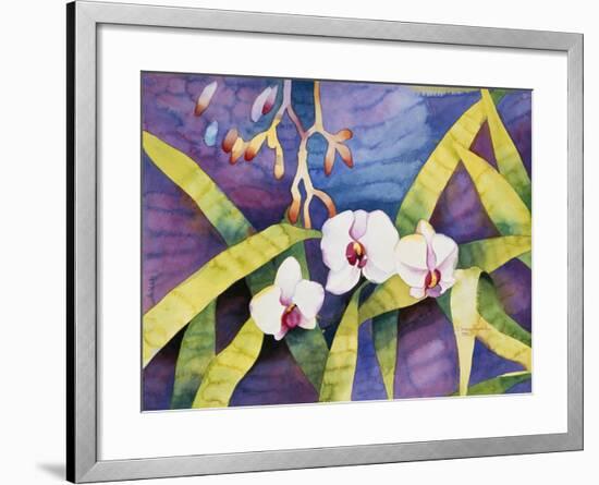 Water Orchids-Mary Russel-Framed Giclee Print