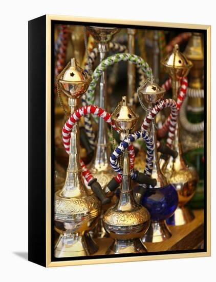 Water Pipes in the Grand Bazaar, Istanbul, Turkey, Europe-Levy Yadid-Framed Premier Image Canvas