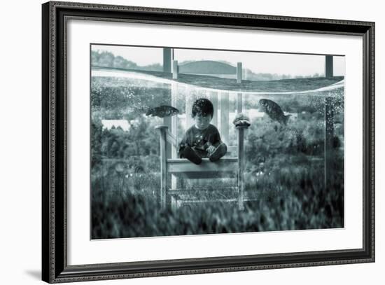 Water Playground-Dimas Awang-Framed Photographic Print