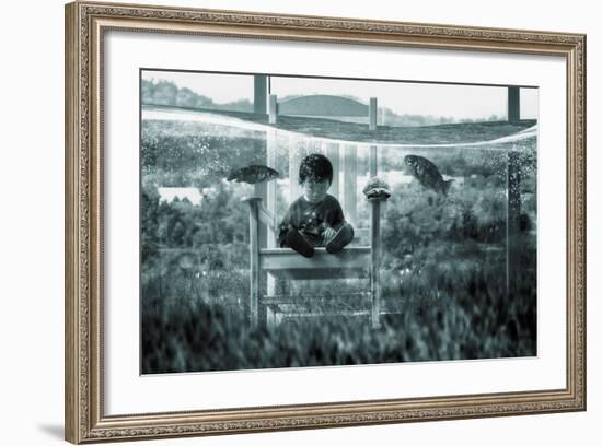 Water Playground-Dimas Awang-Framed Photographic Print