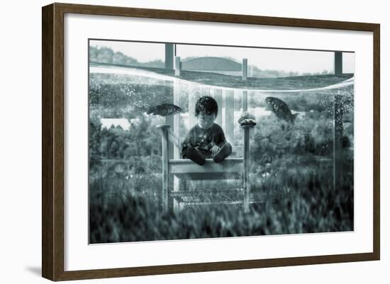 Water Playground-Dimas Awang-Framed Photographic Print