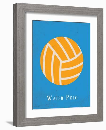 Water Polo-null-Framed Art Print