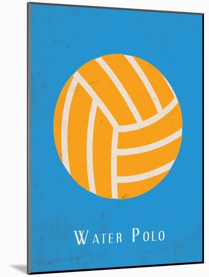 Water Polo-null-Mounted Art Print