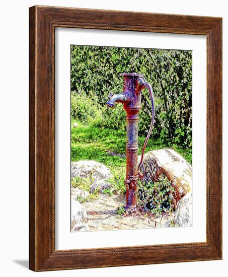 Water Pump Falmer Pond-Dorothy Berry-Lound-Framed Giclee Print