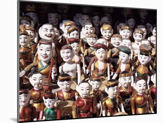 Water Puppets, Hanoi, Vietnam, Indochina, Southeast Asia, Asia-Gavin Hellier-Mounted Photographic Print