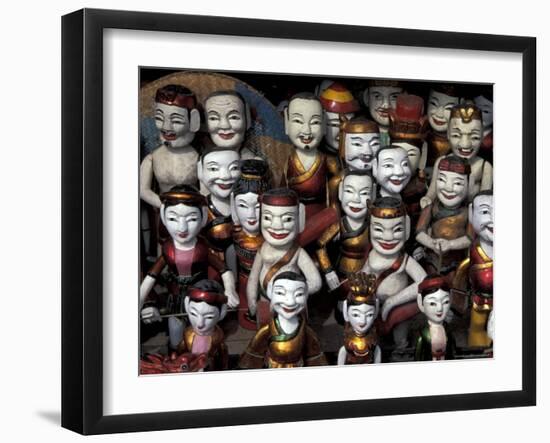 Water Puppets, Hanoi, Vietnam-Keren Su-Framed Photographic Print