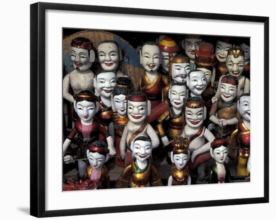 Water Puppets, Hanoi, Vietnam-Keren Su-Framed Photographic Print