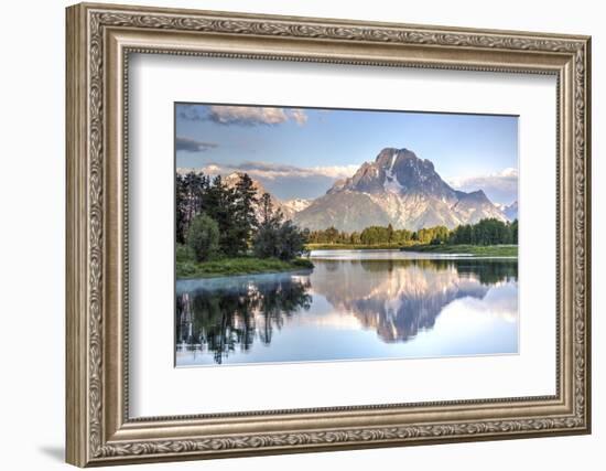 Water Reflection of Mount Moran-Richard Maschmeyer-Framed Photographic Print