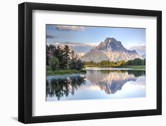 Water Reflection of Mount Moran-Richard Maschmeyer-Framed Photographic Print