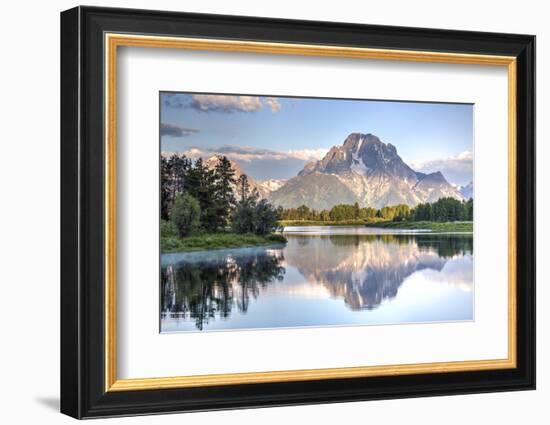 Water Reflection of Mount Moran-Richard Maschmeyer-Framed Photographic Print