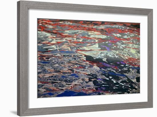 Water Reflections, Grand Canal-null-Framed Photographic Print
