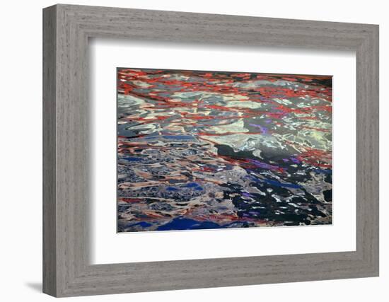 Water Reflections, Grand Canal-null-Framed Photographic Print