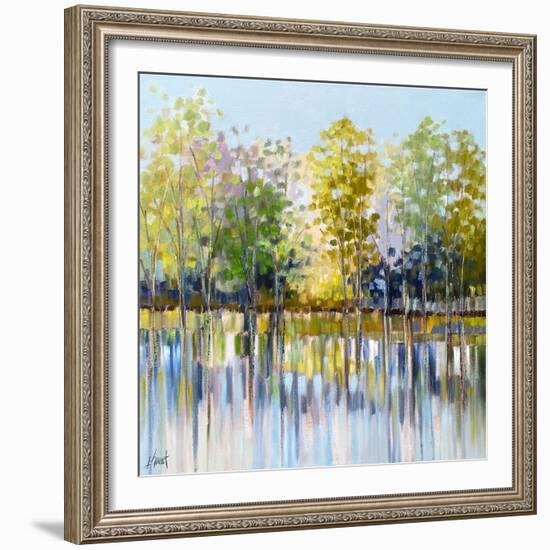 Water Reflections I-Libby Smart-Framed Art Print