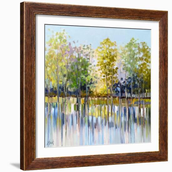 Water Reflections I-Libby Smart-Framed Art Print