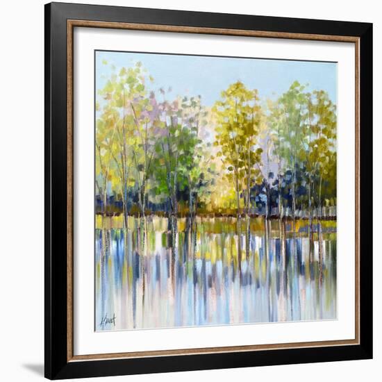 Water Reflections I-Libby Smart-Framed Art Print