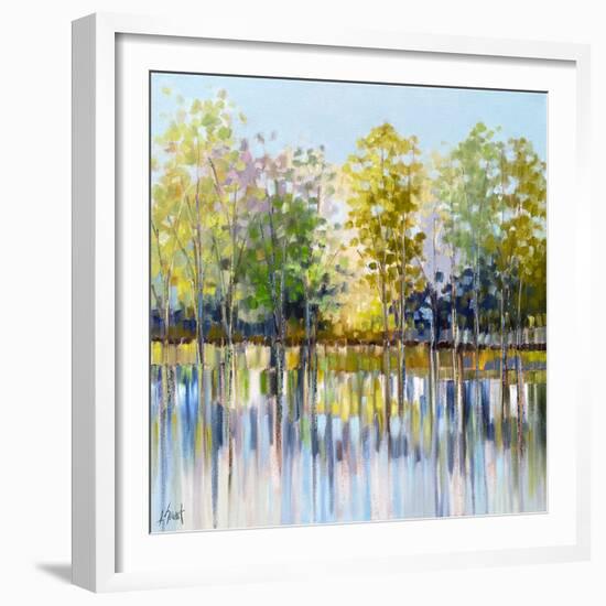 Water Reflections I-Libby Smart-Framed Art Print