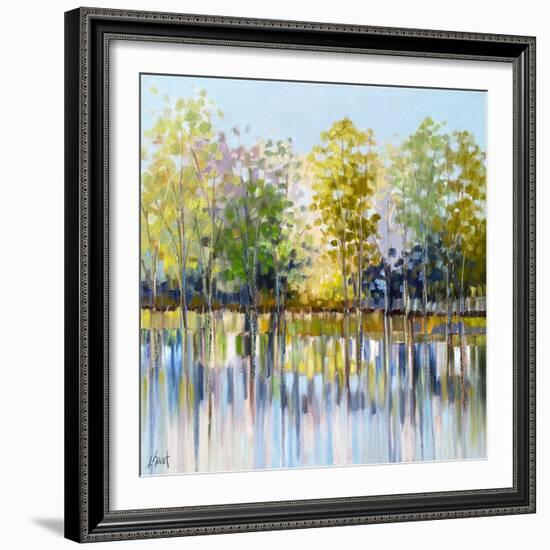 Water Reflections I-Libby Smart-Framed Art Print