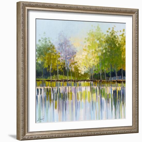 Water Reflections II-Libby Smart-Framed Art Print