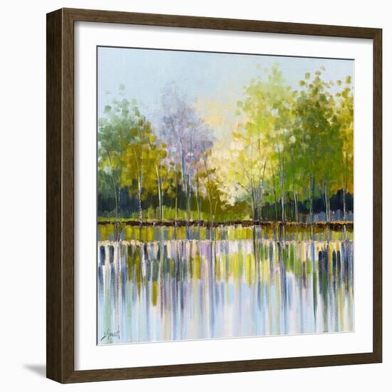 Water Reflections II-Libby Smart-Framed Art Print