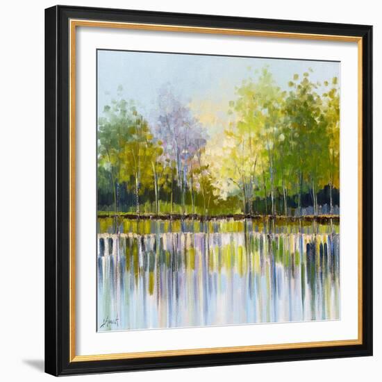 Water Reflections II-Libby Smart-Framed Art Print